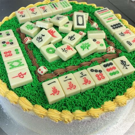 mahjong cake topper printable|Mahjong Cake .